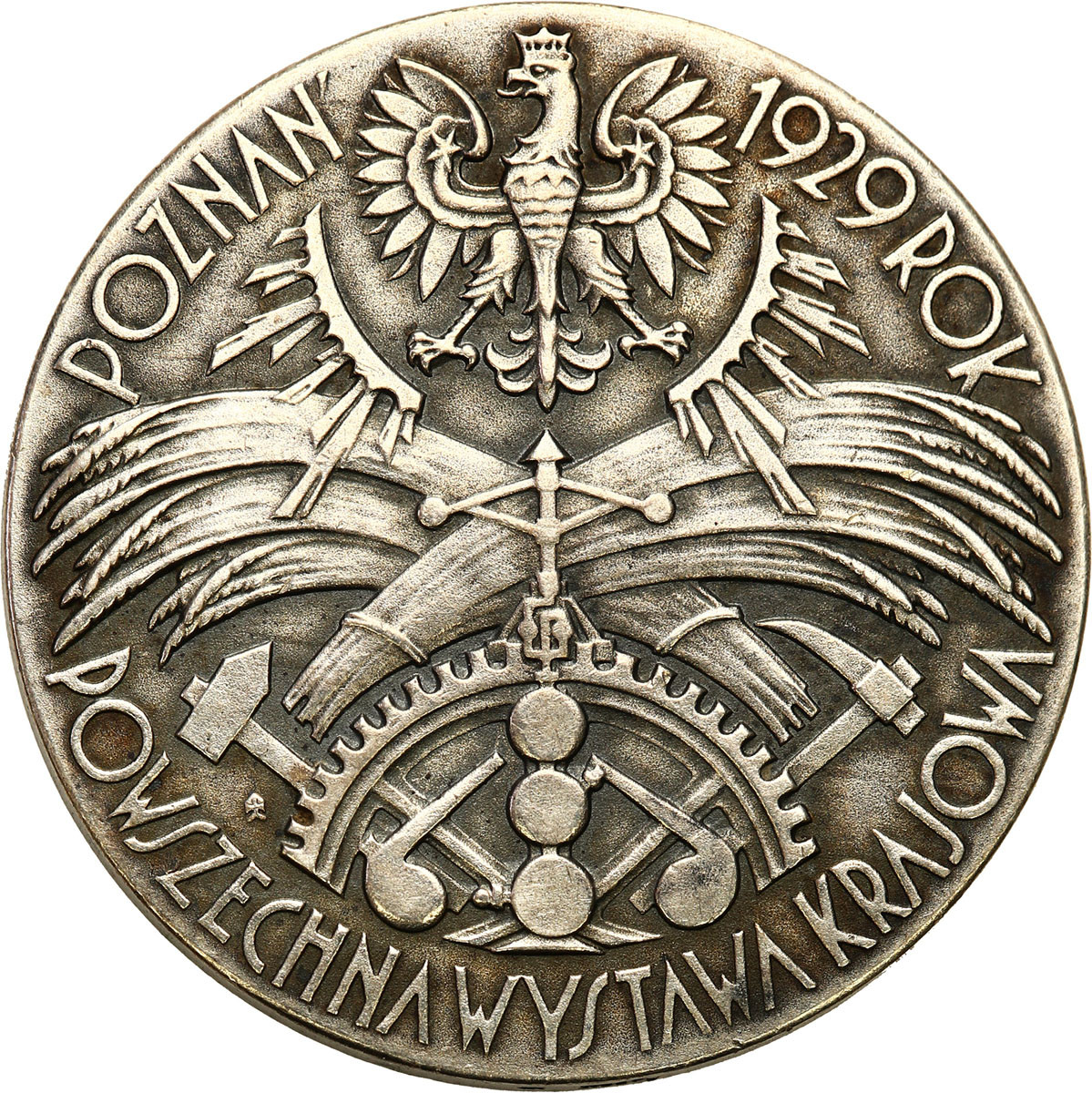 Polska Medal Wystawa Krajowa Poznań 1929, SREBRO